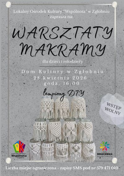 Warsztaty makramy dla dzieci i młodzieży